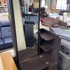 実売49900円 ニトリ 姿見ドレッサー 鏡台