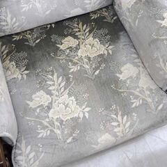 北海道 千歳市/恵庭市 カリモク家具/karimoku 肘掛椅子 UP7970TQ 1Pソファ 金華山張 1人掛けソファ 応接ソファ 布地 ➁