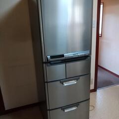 三菱ノンフロン冷凍冷蔵庫　MR-S40NEV6-T型（中古品）