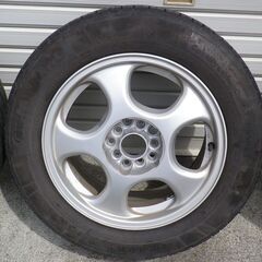 タイヤホイールセット4本　205/60/R16　タイヤコンチネンタル　パンク歴無し　プリウスに履いていました。