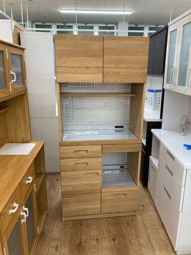 unico(ウニコ) HUTTE(ヒュッテ) カップボード 食器棚 - 収納家具