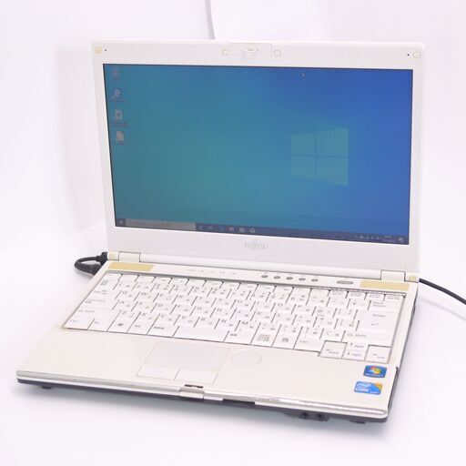 中古良品 13インチ 日本製 ノートパソコン 富士通 MG/G73 Core i3 4GB DVDマルチ 無線 Wi-Fi有 Windows10 Office済 即使用可