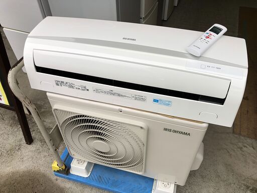 【動作保証あり】IRIS OHYAMA 2018年 2.2kw 6畳用 ルームエアコン IRA-2203R ②【管理KR261】