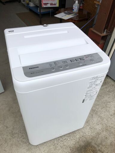 【動作保証あり】Panasonic パナソニック 2019年 NA-F60B13 6.0kg 洗濯機【管理KRS454】