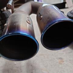 GRB インプレッサ ハッチバックSTI  マフラー EXAS エボチューン