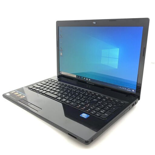 ノートパソコン レノボ Lenovo G580 茶色 15.6インチ Celeron 4GB 500GB DVDマルチ 無線ラン webカメラ Windows10 Office