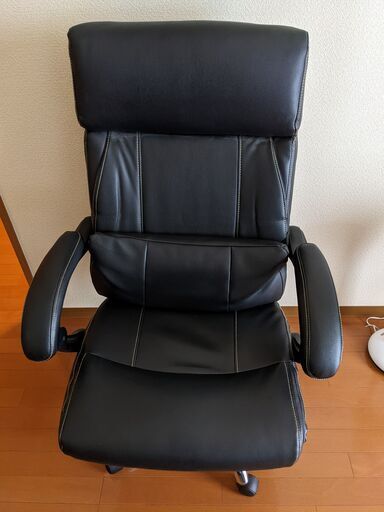 ニトリリクライニングワークチェアジズbkオットマン付き黒 Yu Kawa 北朝霞の椅子 オットマン の中古あげます 譲ります ジモティーで不用品の処分