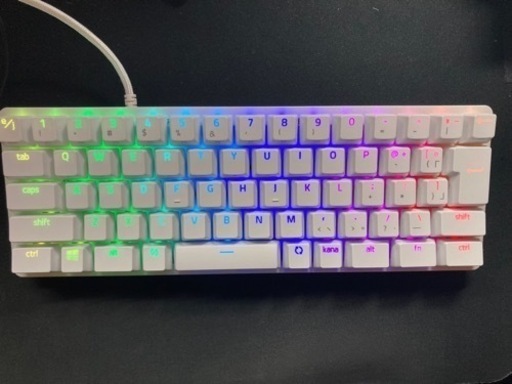 Razer Huntsman Mini White 日本語配列 JP 紫軸