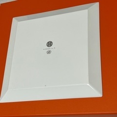 新品 エルメス スクエアプレート シルバー