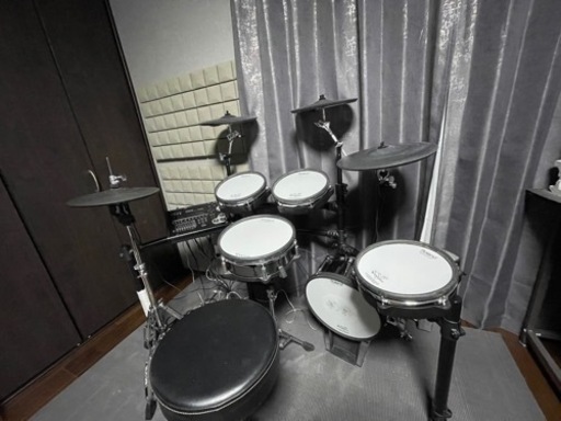 Roland V-Drums TD-30 電子ドラムセット+スローン+防音マット+バス用新品メッシュヘッド+その他アクセサリ類