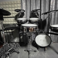 Roland V-Drums TD-30 電子ドラムセット+スローン+防音マット+バス用