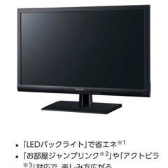 2015年製PanasonicテレビTH-24C300