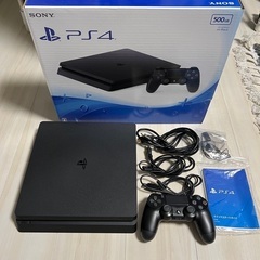 PlayStation 4 ジェット・ブラック 500GB ソフ...