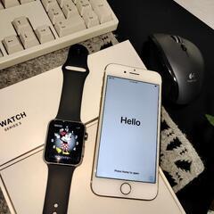 SIMフリー iPhone7 + Applewatch series3