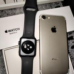 iPhone7とAppleWatch series3 セット