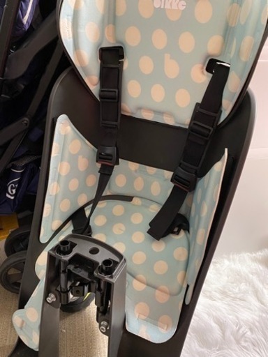 ビッケフロントチャイルドシート\u0026クッションとフロントレインカバー