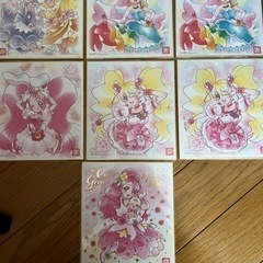 プリキュア色紙＆カード（画像2枚あり）