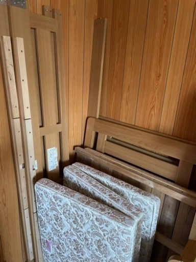 ベッド　木製　ロフトベッド