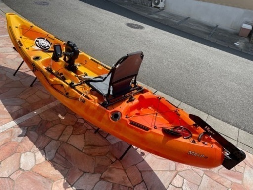 ★Riot Kayaks マコ12 インパルスドライブ★ 足漕ぎカヤック 他一式