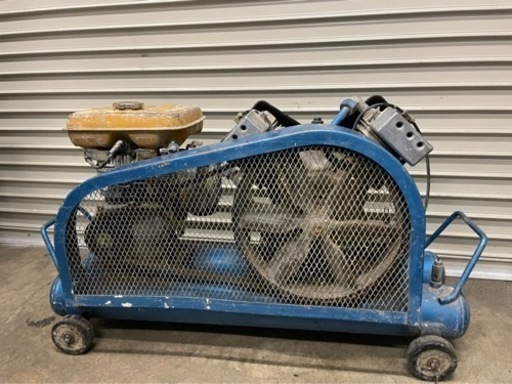 y2003 ジャンク ANEST IWATA SUE-222PB エンジンコンプレッサー