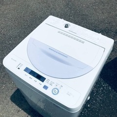 ①ET402番⭐️ SHARP電気洗濯機⭐️ 2017年式 