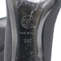 シャネル ココマーク メッシュロングブーツ