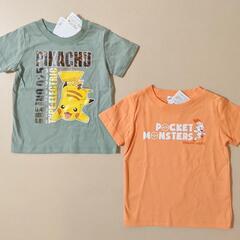 新品 ポケモン 半袖Tシャツ 90cm トップス ピカチュウ ヒ...