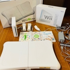 Wii 本体、Wii Fit Plus バランスWiiボードセット