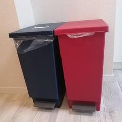 プラスチック製　ゴミ箱　2個セット