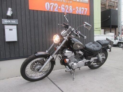 ★２２万円！ビラーゴ２５０　セル１　実働車★ヤマハ　３DM　マフラーカスタム！ビラーゴ　アメリカン ☆22万円！ビラーゴ250 セル1 実働車☆ヤマハ 3DM マフラー