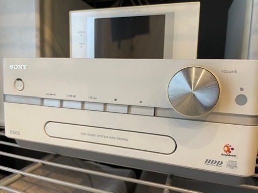 SONY HDDコンポ NAS-D500HD ホワイト