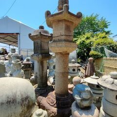 灯籠各種　仏像　鯉　鹿　