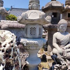 灯籠各種　仏像　鯉　鹿　