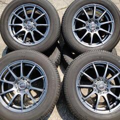 【受け渡し決定】195/65R15 アルミセット