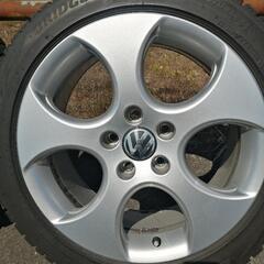 ヴォルクスワーゲンゴルフ純正17インチセット