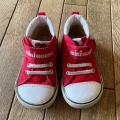 ミッキーハウスと書いてある子供用の靴 サイズ15です😁
