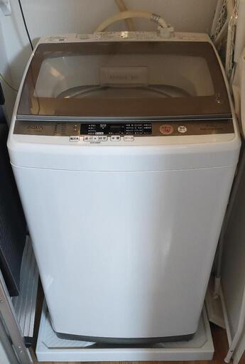 洗濯機  AQUA AQW-GV700E(W) 2017年製 中古  (受け渡し先様決定致しました。)
