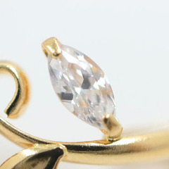 あこや真珠 18Yジルコニア ネックレス