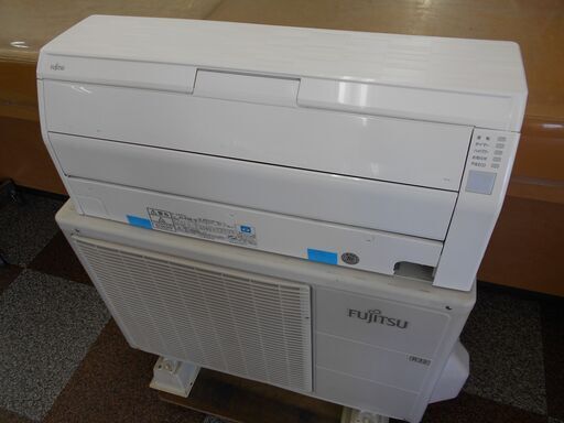 FUJITSU 冷暖エアコンAS-R28E-W　2.8㎾　主に10畳用　2015年製　フィルター自動掃除機能付き