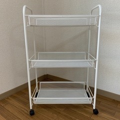 【本日締切】IKEA 3段ワゴン