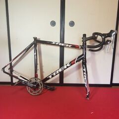 トレック　アルファ1.1 フレームセット+STIレバー、ハンドル、クランク他ロードバイク