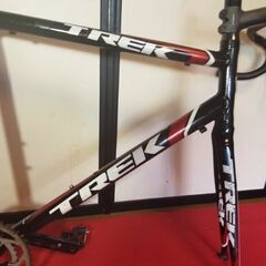 トレック　アルファ1.1 フレームセット+STIレバー、ハンドル、クランク他ロードバイク
