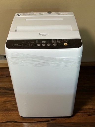 商談中【引取限定】Panasonic　パナソニック　6.0kg洗濯機　2015年製　NA-F60PB8