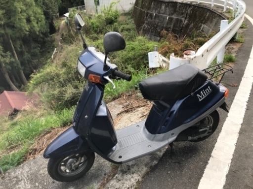 徳島県三好市　中古原付50cc　ヤマハミント売ります