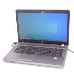中古美品 17.3インチ ノートパソコン HP 4740s 第3世代Core i3 4GB DVD 