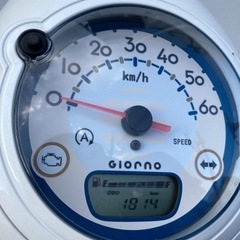 【値下げ】🛵原付ジョルノ/1800km/ヘルメット/カッパ/ロック付