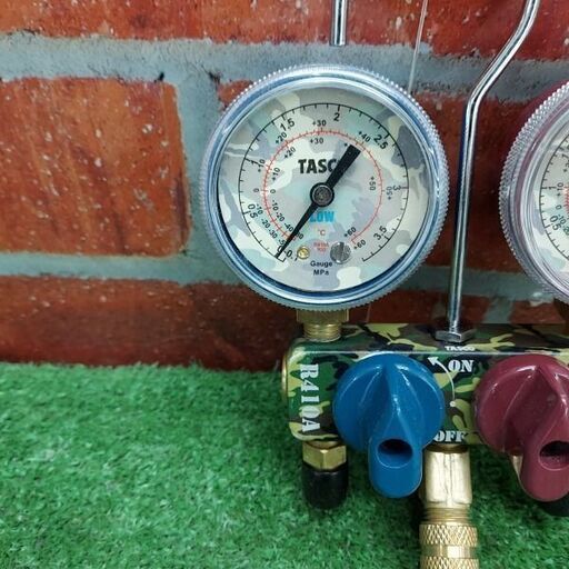 TASCO タスコ TA123DX ミニボールバルブ式マニホールドキット【野田