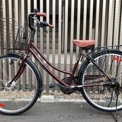 (美品)ALLEGRESSE変速自転車