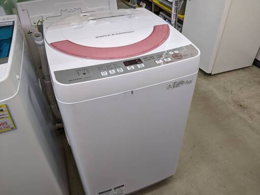 ⭐️安い！⭐️ SHARP 6Kg 洗濯機 2016年式 ES-GE60R 東芝 0518-04