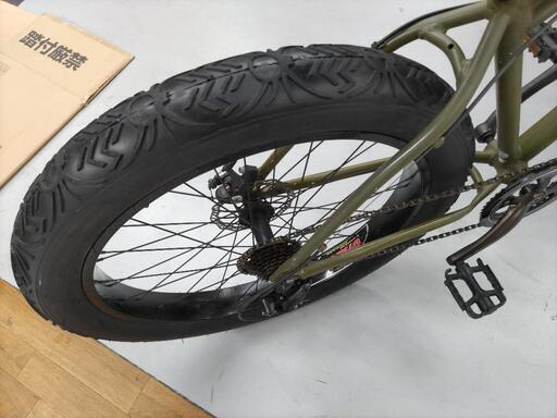 J217 ファットバイク MUDSKIPPER 7段変速 26インチ